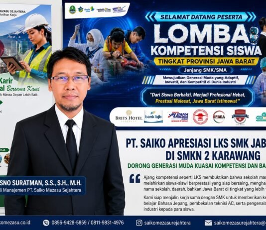 PT. Saiko Mezasu Sejahtera Buka Peluang Karier Internasional bagi Siswa Melalui Kemitraan dengan SMK