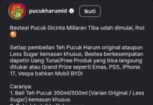 Kepala Toko Indomaret Green Village Buka Suara Soal Keluhan Hadiah Teh Pucuk Harum