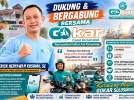Anggota DPRD Karawang H. Erick Heryawan Soroti Potongan Ojol 20 Persen, GOKAR Tawarkan Sistem Lebih Ringan