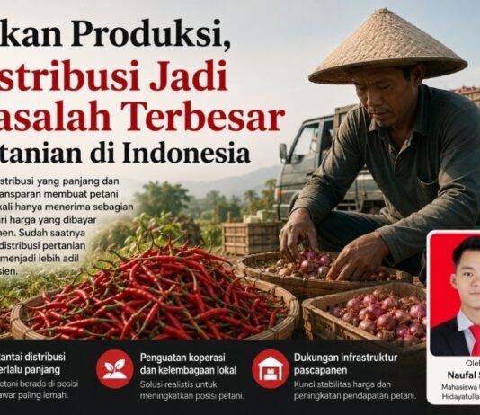 Rantai Distribusi Terlalu Panjang, Petani Indonesia Terus Menjadi Korban