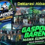 Deklarasi Akbar Mawa Sumpena Dihadiri 500 Pendukung, Siap Bertarung di Pilkades Jayabakti 2026