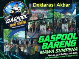 Deklarasi Akbar Mawa Sumpena Dihadiri 500 Pendukung, Siap Bertarung di Pilkades Jayabakti 2026