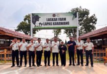 Pemanfaatan Lahan Idle Jadi Kunci Sukses Program Ketahanan Pangan Lapas Karawang