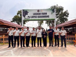 Pemanfaatan Lahan Idle Jadi Kunci Sukses Program Ketahanan Pangan Lapas Karawang