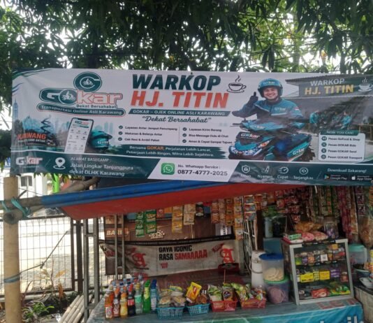 Warung Sahabat GOKAR Resmi Diluncurkan, Puluhan UMKM Karawang Siap Go Digital Bersama GOKAR