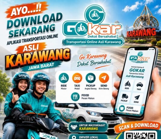 Aplikasi GOKAR Permudah Transportasi Online Masyarakat Karawang dengan Harga Bersahabat