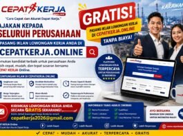 CepatKerja.Online Solusi Rekrutmen Cepat Akurat Terpercaya Untuk Seluruh Perusahaan Indonesia