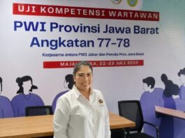 Nina Melani Harumkan Karawang Lewat Predikat Kompeten UKW Utama PWI