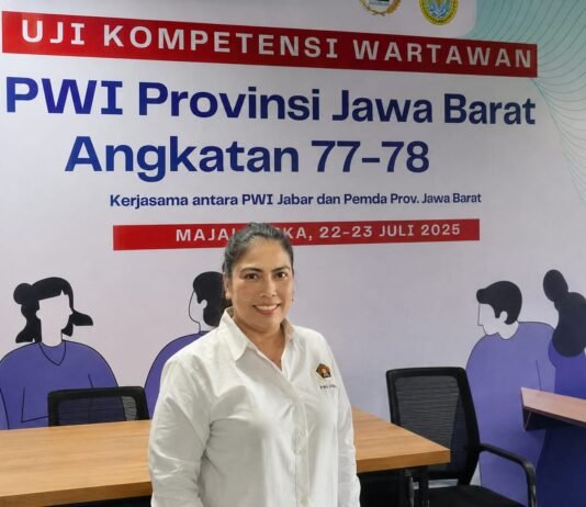 Nina Melani Harumkan Karawang Lewat Predikat Kompeten UKW Utama PWI