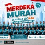 GOKAR Ajak Warga Karawang Nikmati Promo MerdekaMurah Diskon 50 Persen