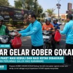 GOKAR Perkuat Kepedulian Sosial Lewat GOBER GOKAR, Bagikan Puluhan Paket Makanan Gratis