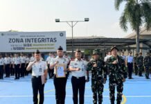 Lapas Kelas IIA Karawang Kenalkan Laskar Farm kepada Yonif TP 941/Singaperbangsa untuk Dukung Ketahanan Pangan