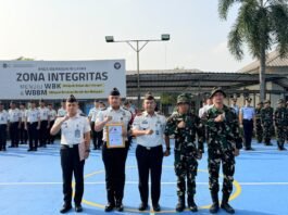 Lapas Kelas IIA Karawang Kenalkan Laskar Farm kepada Yonif TP 941/Singaperbangsa untuk Dukung Ketahanan Pangan