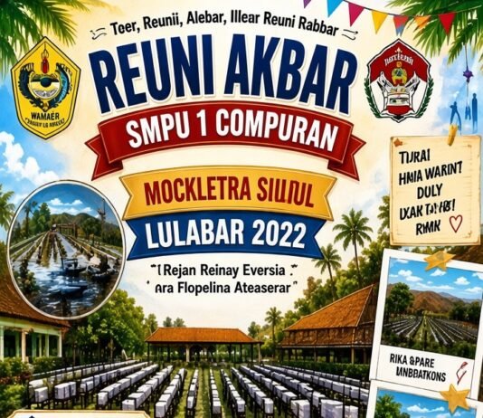 Reuni Alumni SMPN 1 Tempuran 2007 di Situ Buer Karawang, Angkat Tema Temu Kangen