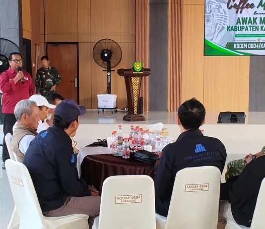 IWOI DPD Karawang Apresiasi Silaturahmi Dandim, Siap Dukung Publikasi Kegiatan TNI