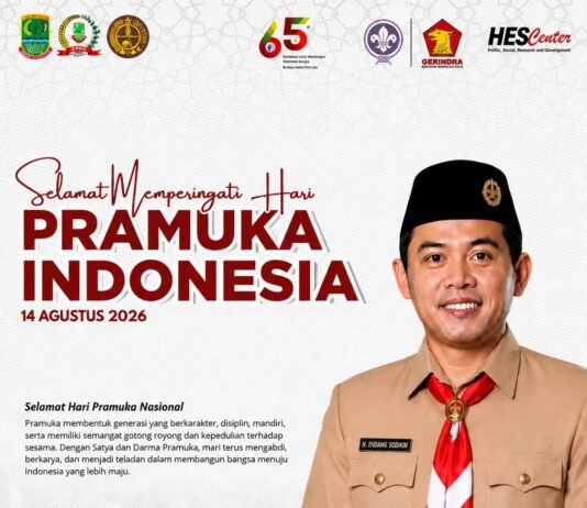 Ketua DPRD Karawang H. Endang Sodikin: Jiwa Pramuka Harus Hidup dalam Kehidupan Sehari-hari