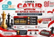 Muhammad Aldy Fadhilah Ajak Mitra GOKAR Ikuti Lomba Catur