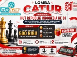 Muhammad Aldy Fadhilah Ajak Mitra GOKAR Ikuti Lomba Catur