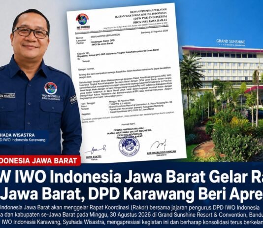 DPW IWO Indonesia Jabar Undang Seluruh DPD, Rakor Jadi Momentum Perkuat Organisasi