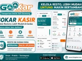 Syuhada Wisastra Putra Daerah Karawang Dorong Digitalisasi UMKM Karawang Lewat GOKAR Kasir