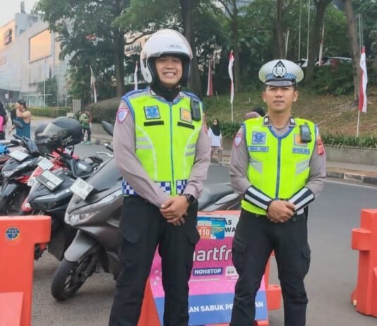Amankan Car Free Day di Galuh Mas, Satlantas Polresta Karawang Terapkan Rekayasa Arus Lalu Lintas