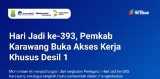 Hari Jadi ke-393 Karawang, Pemkab Buka Peluang Kerja bagi 393 Warga Desil 1