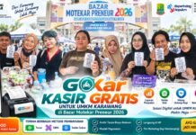 GOKAR Bantu UMKM Go Digital dengan Kasir Gratis di Bazar Motekar Preneur 2026