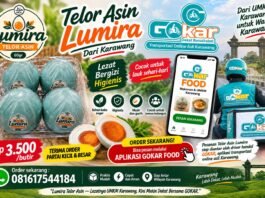 Lumira Telor Asin Naik Kelas Bersama GOKAR, Gunakan Kasir Gratis dan Perluas Pasar Digital