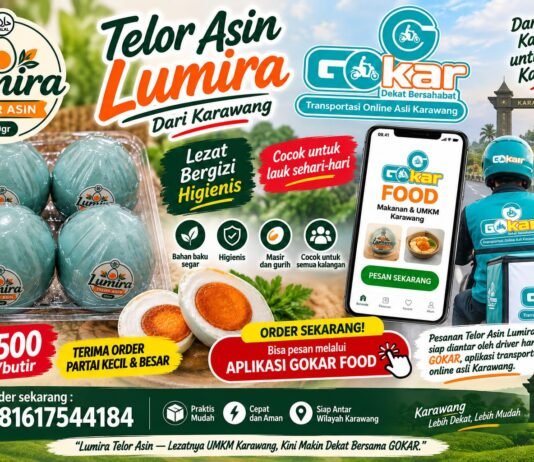 Lumira Telor Asin Naik Kelas Bersama GOKAR, Gunakan Kasir Gratis dan Perluas Pasar Digital