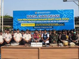 Razia Gabungan di Lapas Karawang, Narkoba Nihil Tapi Petugas Temukan Barang Terlarang