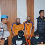 Polresta Karawang Ringkus Empat Pelaku Curanmor, Tujuh Motor Disita