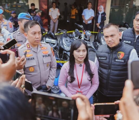 Motor Kembali, Ade Maharani Haru Usai Pelaku Curanmor Ditangkap