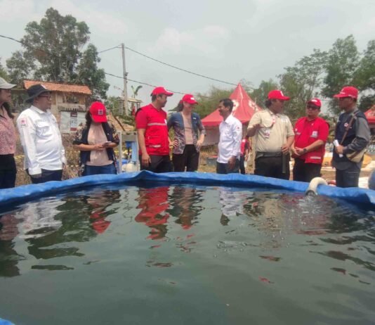 PMI Bekasi dan Australian Red Cross Perkuat Penanganan Kekeringan